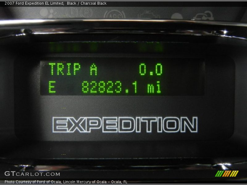 Black / Charcoal Black 2007 Ford Expedition EL Limited