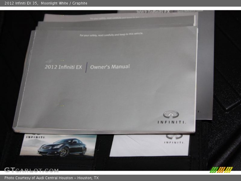 Moonlight White / Graphite 2012 Infiniti EX 35