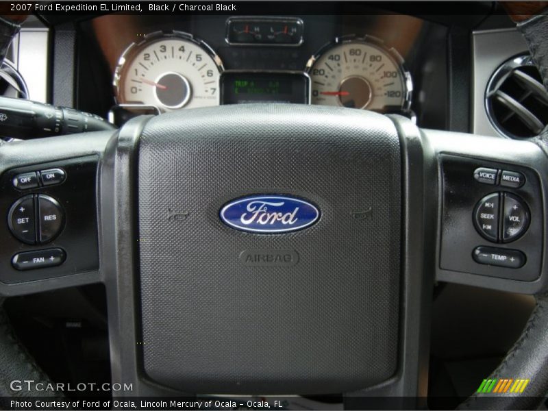 Black / Charcoal Black 2007 Ford Expedition EL Limited