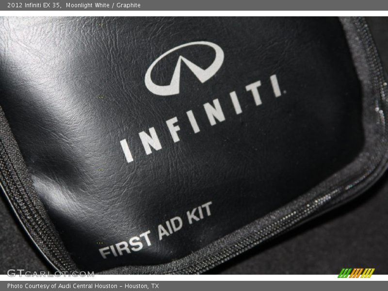 Moonlight White / Graphite 2012 Infiniti EX 35