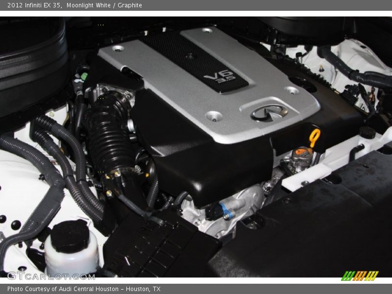 Moonlight White / Graphite 2012 Infiniti EX 35