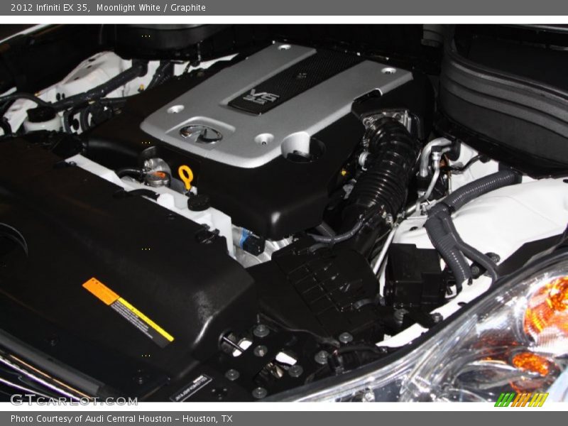 Moonlight White / Graphite 2012 Infiniti EX 35