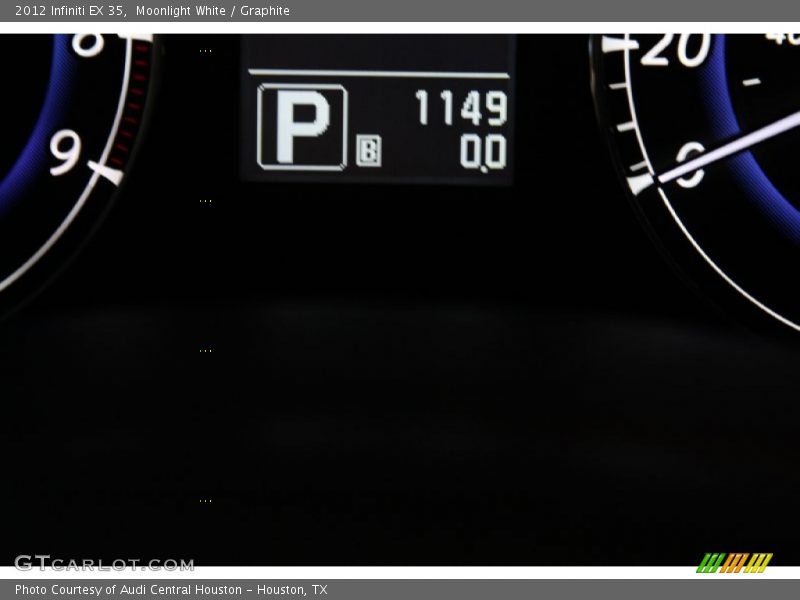 Moonlight White / Graphite 2012 Infiniti EX 35