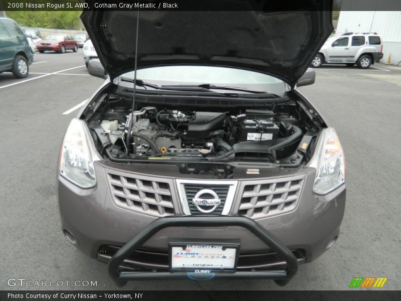 Gotham Gray Metallic / Black 2008 Nissan Rogue SL AWD