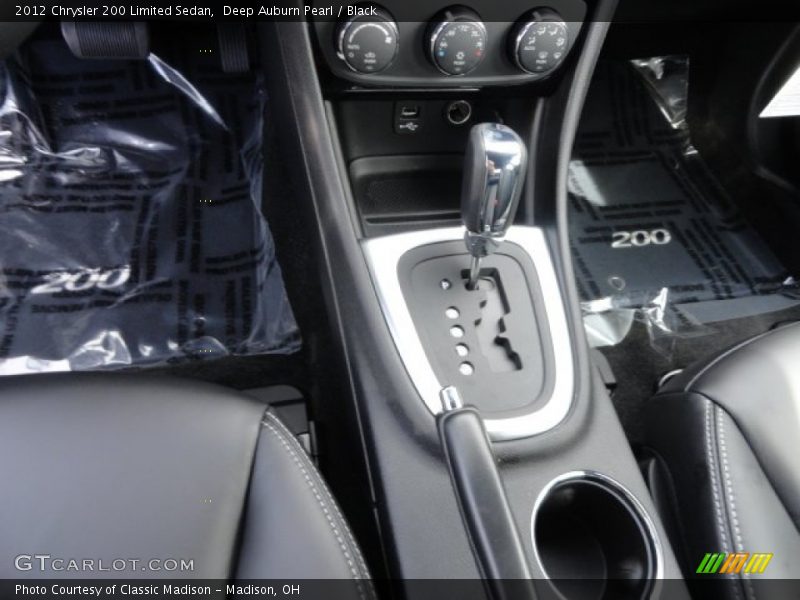 Deep Auburn Pearl / Black 2012 Chrysler 200 Limited Sedan