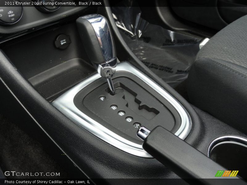 Black / Black 2011 Chrysler 200 Touring Convertible