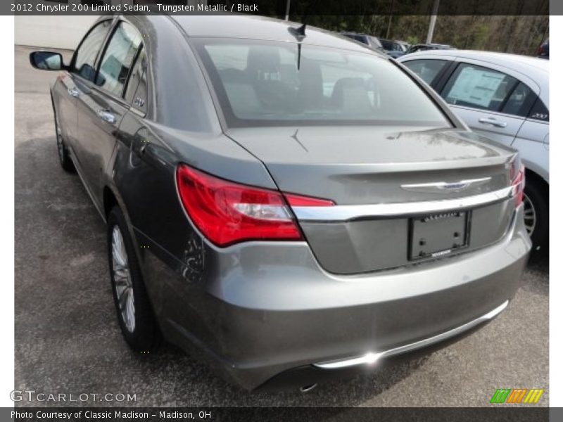 Tungsten Metallic / Black 2012 Chrysler 200 Limited Sedan