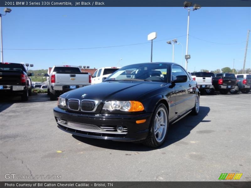 Jet Black / Black 2001 BMW 3 Series 330i Convertible