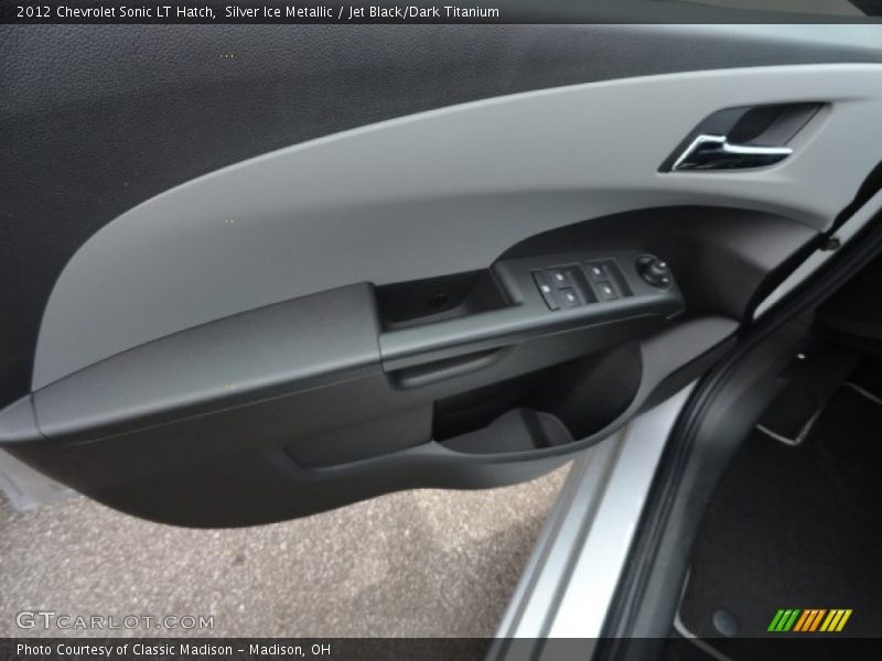 Silver Ice Metallic / Jet Black/Dark Titanium 2012 Chevrolet Sonic LT Hatch