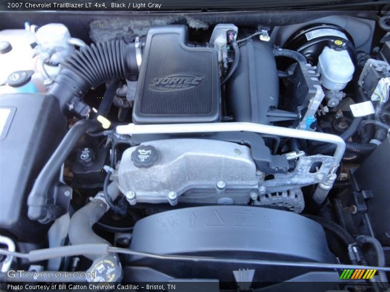 Black / Light Gray 2007 Chevrolet TrailBlazer LT 4x4