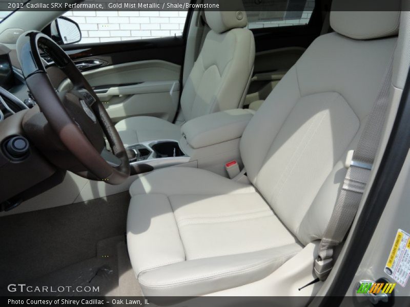 Gold Mist Metallic / Shale/Brownstone 2012 Cadillac SRX Performance