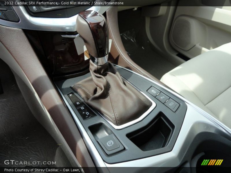 Gold Mist Metallic / Shale/Brownstone 2012 Cadillac SRX Performance
