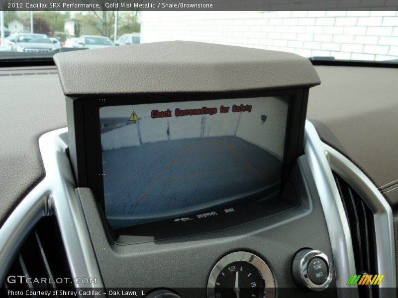 Gold Mist Metallic / Shale/Brownstone 2012 Cadillac SRX Performance