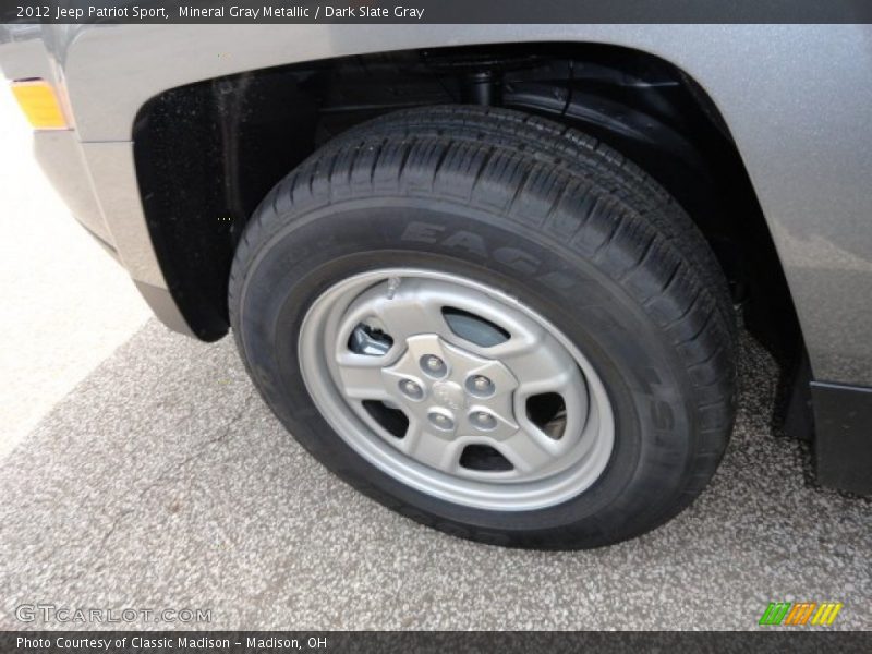 Mineral Gray Metallic / Dark Slate Gray 2012 Jeep Patriot Sport