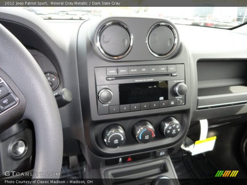 Mineral Gray Metallic / Dark Slate Gray 2012 Jeep Patriot Sport