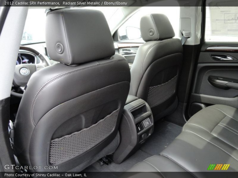 Radiant Silver Metallic / Ebony/Ebony 2012 Cadillac SRX Performance