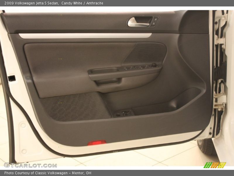 Candy White / Anthracite 2009 Volkswagen Jetta S Sedan