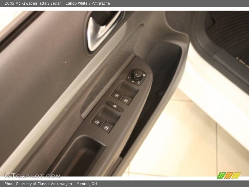 Candy White / Anthracite 2009 Volkswagen Jetta S Sedan