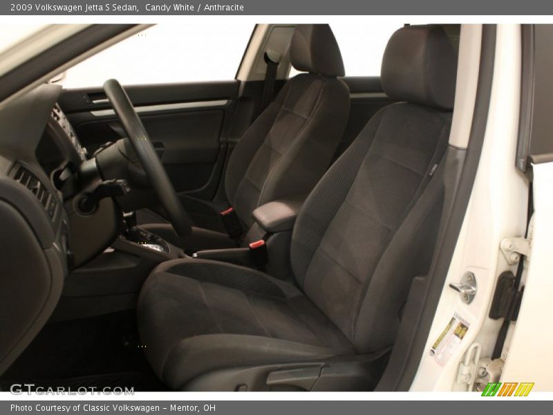 Candy White / Anthracite 2009 Volkswagen Jetta S Sedan