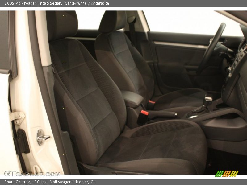 Candy White / Anthracite 2009 Volkswagen Jetta S Sedan