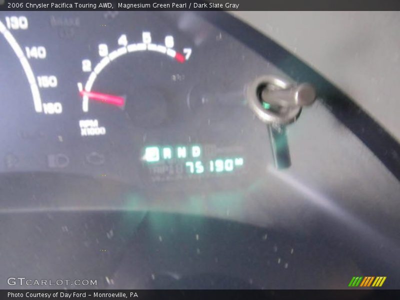 Magnesium Green Pearl / Dark Slate Gray 2006 Chrysler Pacifica Touring AWD