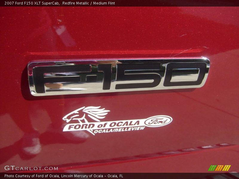 Redfire Metallic / Medium Flint 2007 Ford F150 XLT SuperCab
