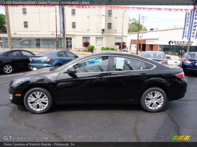 Ebony Black / Black 2009 Mazda MAZDA6 i Grand Touring