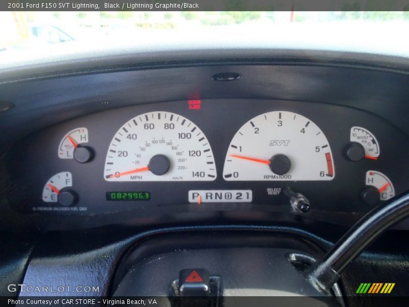  2001 F150 SVT Lightning SVT Lightning Gauges