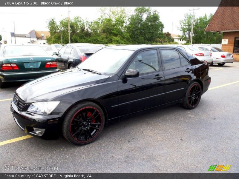 Black Onyx / Black 2004 Lexus IS 300