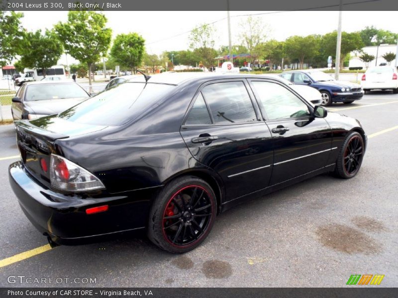 Black Onyx / Black 2004 Lexus IS 300