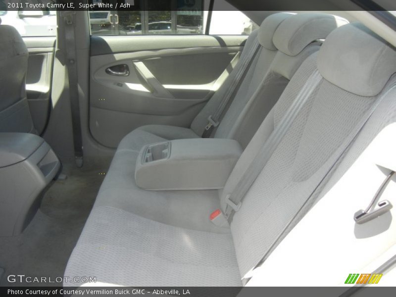 Super White / Ash 2011 Toyota Camry LE
