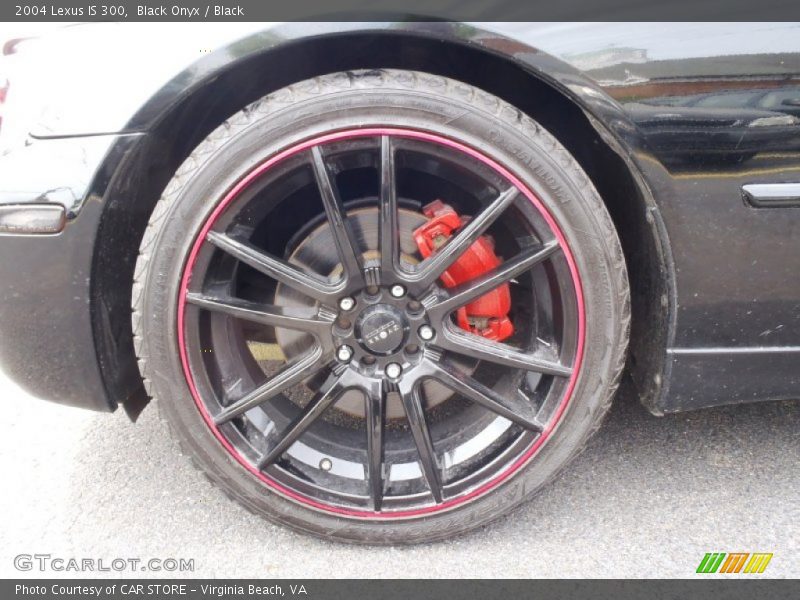 Black Onyx / Black 2004 Lexus IS 300