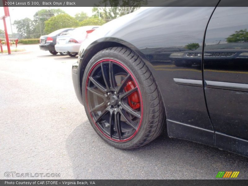 Black Onyx / Black 2004 Lexus IS 300