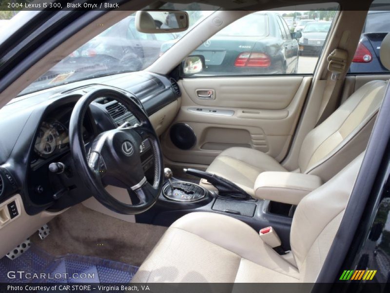 Black Onyx / Black 2004 Lexus IS 300