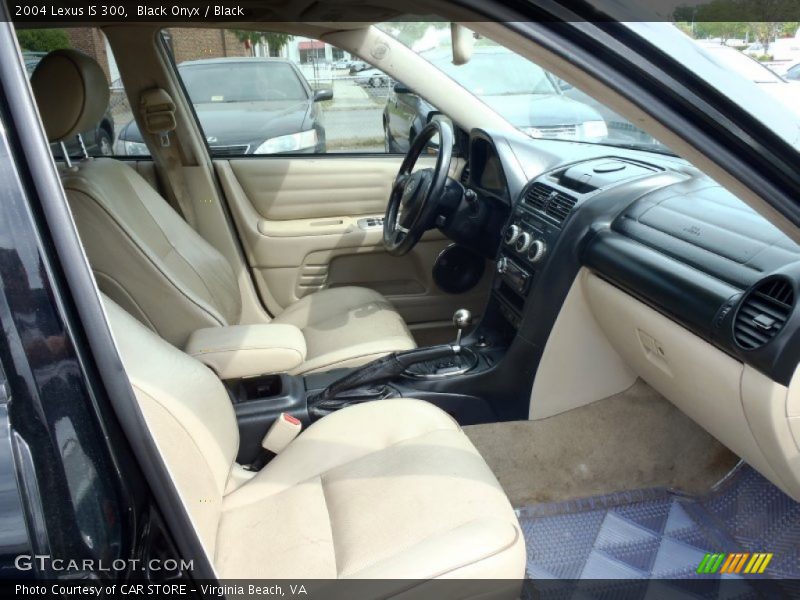 Black Onyx / Black 2004 Lexus IS 300