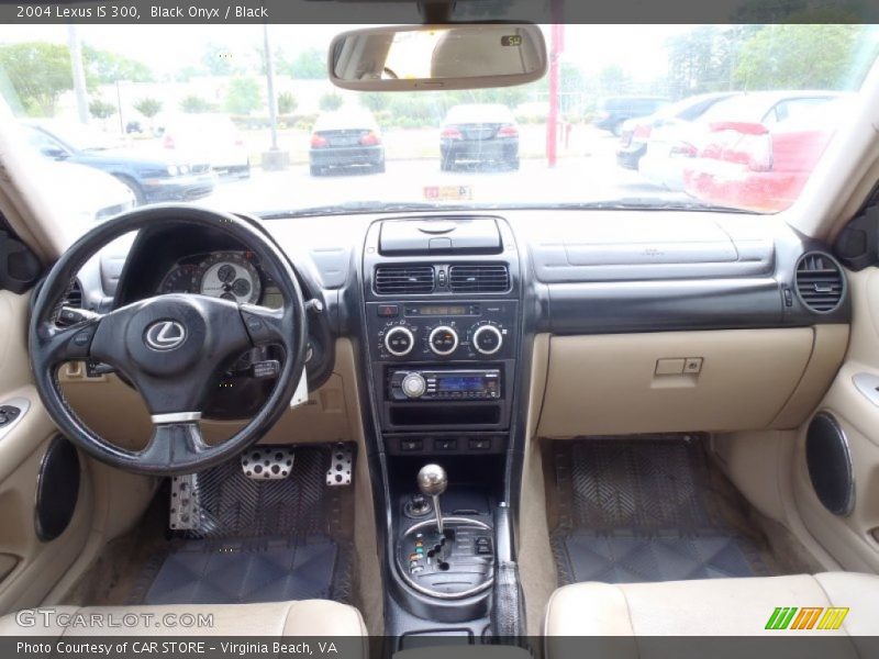 Black Onyx / Black 2004 Lexus IS 300