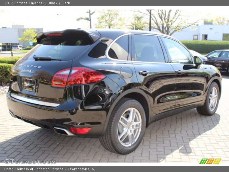 Black / Black 2012 Porsche Cayenne S