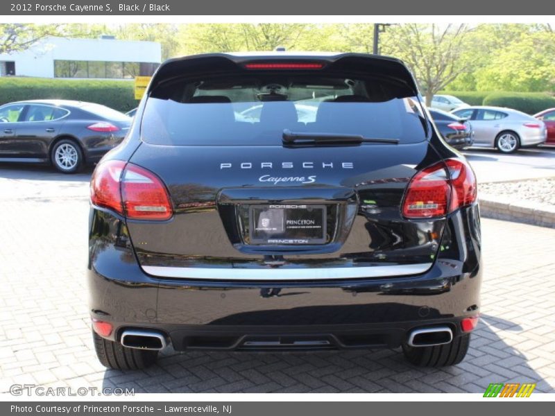 Black / Black 2012 Porsche Cayenne S