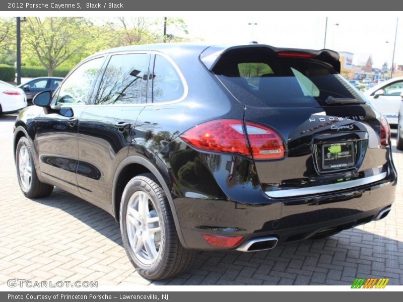 Black / Black 2012 Porsche Cayenne S