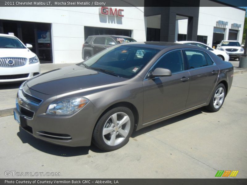 Mocha Steel Metallic / Ebony 2011 Chevrolet Malibu LT