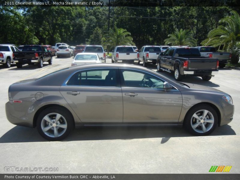 Mocha Steel Metallic / Ebony 2011 Chevrolet Malibu LT