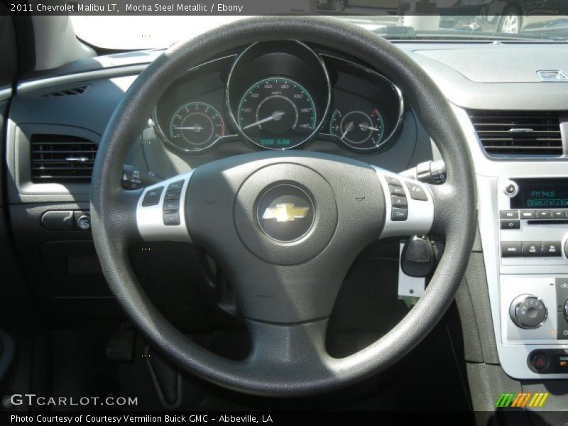 Mocha Steel Metallic / Ebony 2011 Chevrolet Malibu LT