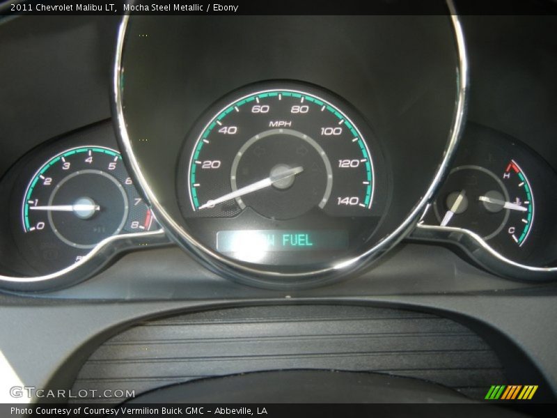 Mocha Steel Metallic / Ebony 2011 Chevrolet Malibu LT