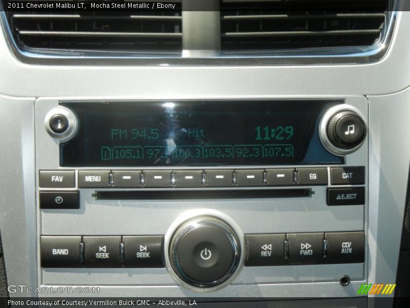 Mocha Steel Metallic / Ebony 2011 Chevrolet Malibu LT