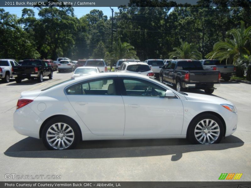 Summit White / Cashmere 2011 Buick Regal CXL