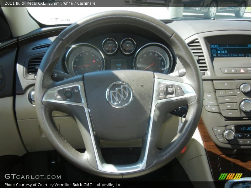 Summit White / Cashmere 2011 Buick Regal CXL