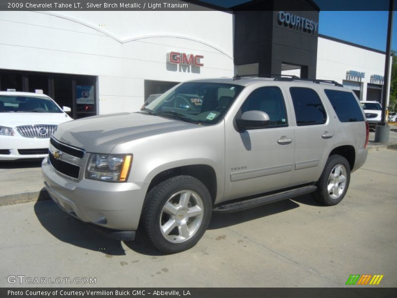 Silver Birch Metallic / Light Titanium 2009 Chevrolet Tahoe LT