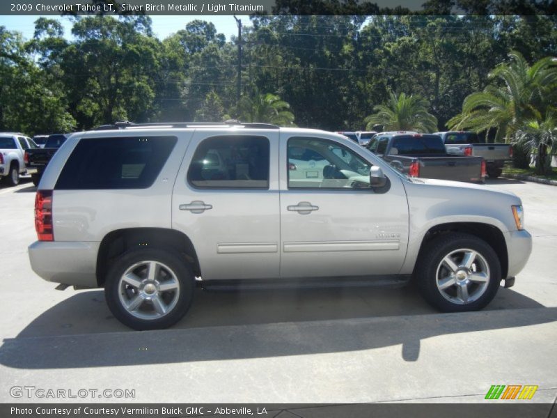 Silver Birch Metallic / Light Titanium 2009 Chevrolet Tahoe LT