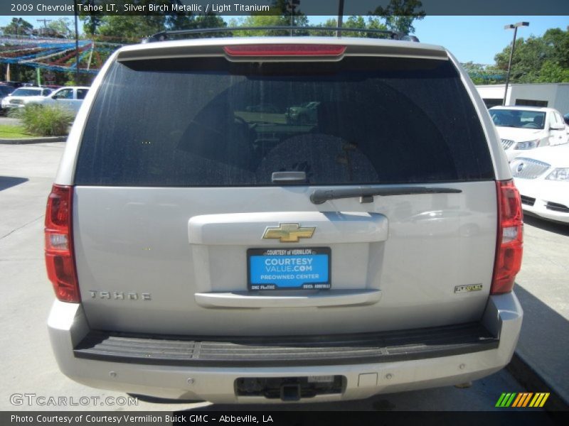 Silver Birch Metallic / Light Titanium 2009 Chevrolet Tahoe LT