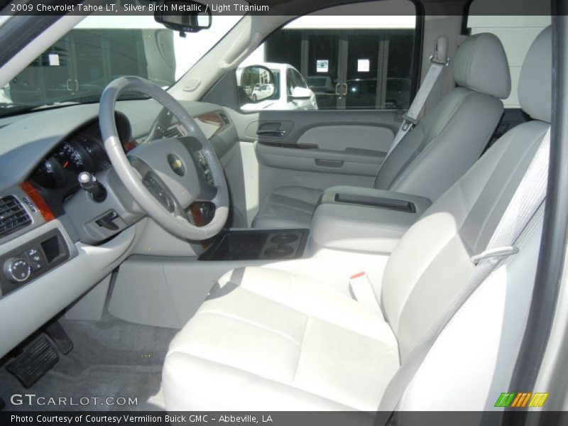 Silver Birch Metallic / Light Titanium 2009 Chevrolet Tahoe LT